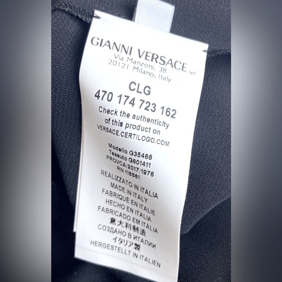 ❌SOLD❌ Versace Collection Camicia Donna Tessuto Blouse - Picture 10 of 13
